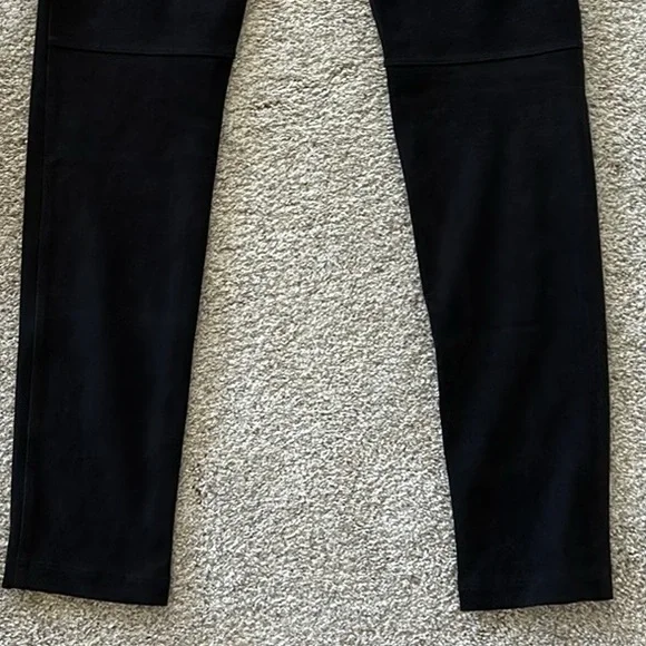 Anthropologie Sanctuary Grease Black Faux Suede Legging Pants - Picture 8 of 10